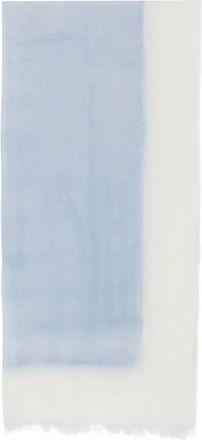 D'Aniello Fringed Colour Block Scarf