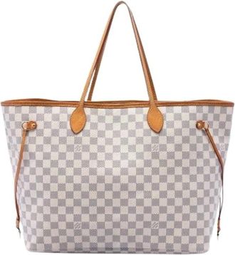 Louis Vuitton Pre-owned Neverfull GM - Pre-owned - Mujer - Blanco - ONE SIZE