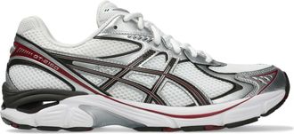 Asics White Burgundy Gt-2160 Sneakers