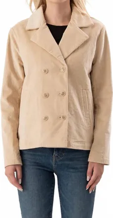 Elliott Lauren Corduroy Blazer In Natural
