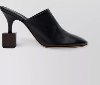 Jacquemus leather high-heel mules