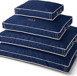 Lands End Rectangular Canvas Dog Bed Cover in Deep Sea Navy at Nordstrom, Size Large