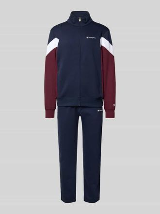 Champion Sweatanzug mit Label-Prints in Dunkelblau, Gr&ouml;&szlig;e XXL