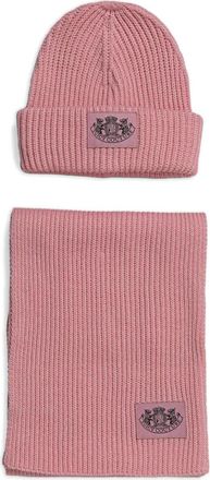 Juicy Couture Muts set van wolblend - Roze