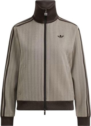 adidas (WMNS) adidas Track Top OG Tweed Jacket Asia Sizing Light Brown KX1868