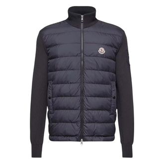 Moncler Padded Logo-patch Knitwear