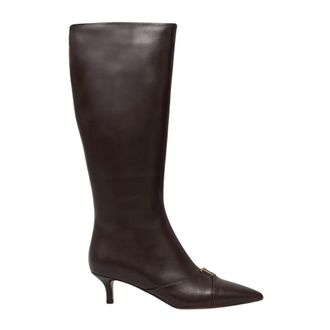 Twinset Stivaletti con tacco - - Shoes - Donna - Marrone - 36 EU