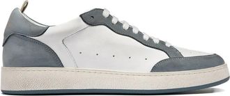 Officine Creative leather lace-up sneakers - White