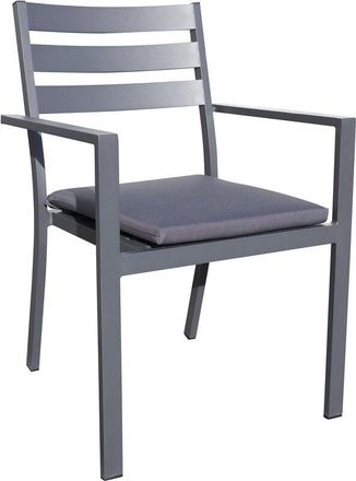 DCB Garden Dcb Garden - pelosa - Sillón de jardín apilable de aluminio