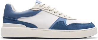 Clarks Court Lite Race - Heren - Sneakers - Veelkleurig - 43 1/2 EU - Leer - Schoenen