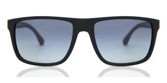 Emporio Armani EA4033 58644L Mens Sunglasses Black Size 56