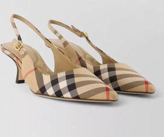Burberry nylon mules