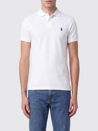 Polo Ralph Lauren Short-Sleeve Cotton Polo with Contrast Pony Logo