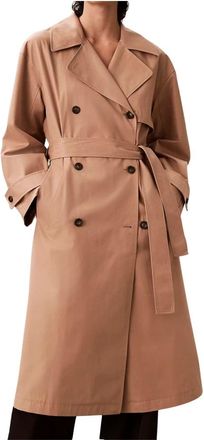 Calvin Klein Donna, Cappotti, Marrone, M, new