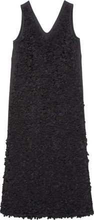 Muller Of Yoshiokubo Abito Flowy con scollo a V - Nero