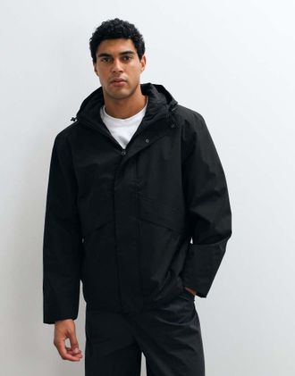 Selected parka impermeabile Primaloft nera-Nero
