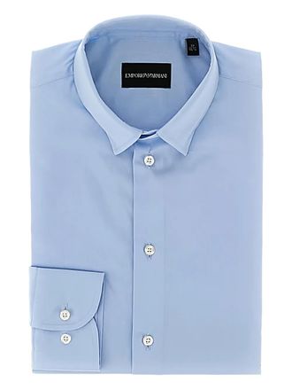 Emporio Armani buttoned shirt - Blue