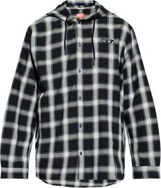Diesel Camicia con cappuccio - Nero