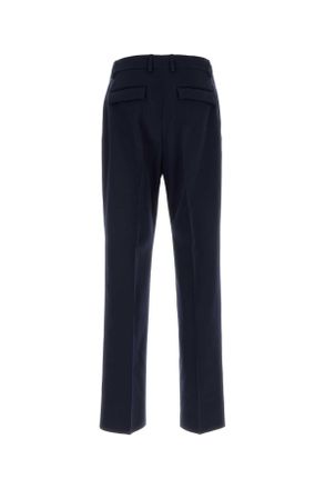 Ferragamo Wool Trousers - Navy