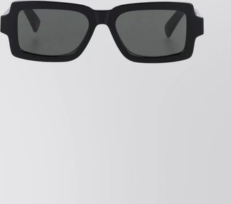 Retro Superfuture rectangular full rim sunglasses with dark lenses