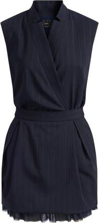 Pinko Pinko, Dames, Jurken, Blauw, Maat: XS Wol