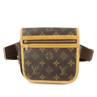 Louis Vuitton Bosphore Waist Monogram Canvas Brown Canvas Handbag (Pre-Owned)