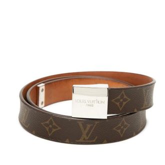 Louis Vuitton Pre-owned Belts, female, Brown, Size: ONE SIZE Pre-owned Monogram Canvas Belt