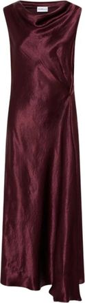 Marella Libero Jurk - Dames - Casual kleedjes - Rood - S - Satijn - Kleedjes