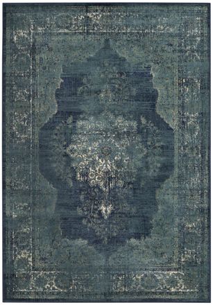 Safavieh Alfombra viscosa blu scuro 122 x 170 cm