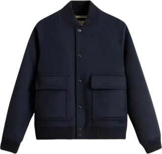 Woolrich Bomber Miles - - Jackets - Uomo - Blu - M