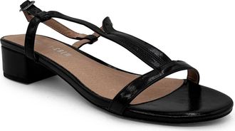 Chelsea Crew Bali Ankle Strap Sandal in Black Pu at Nordstrom Rack, Size 10