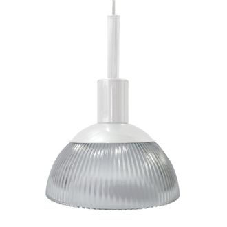 Tosel Suspensi&oacute;n vidrio blanco D20 cm
