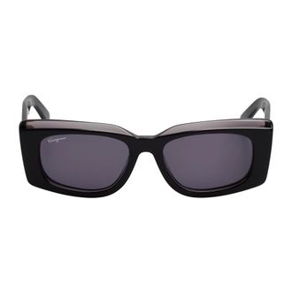 Ferragamo Sf1079S Sunglasses - female - Ferragamo - Sunglasses - Black - ONE SIZE - Accessories