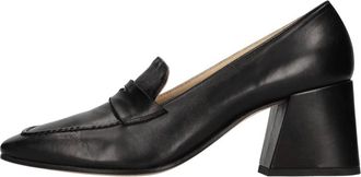 Pomme Dor Leren Pumps - Dames - Pumps - Zwart - 41 EU - Leer - Schoenen