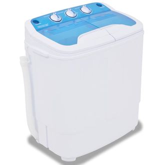 vidaXL Mini Lavadora Con 2 Tambores 5,6 Kg Vidaxl