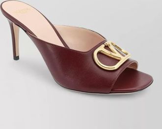 Valentino Garavani leather mules