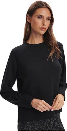 Varley Zosia Crew Neck Midlayer Womens Sweatshirt Black : XS, Elastane/Modal/Polyester