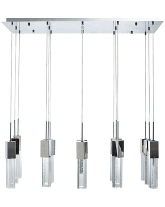 Finesse Decor Short Crystal Sparkling Night Chandelier