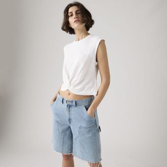 Levi's Jemma Knot Tee - Womens - XS - White