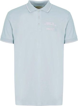 In Gold We Trust Stijlvolle Boris Herenoverhemd - Heren - Polos - Blauw - S - Tops
