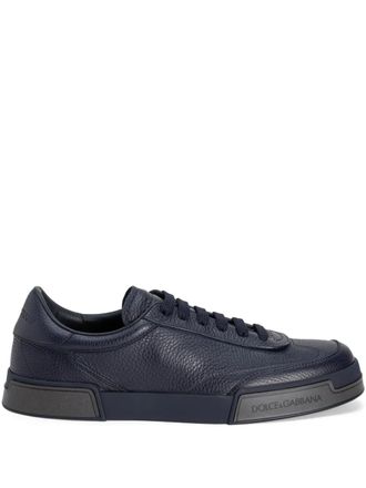 Dolce & Gabbana leather sneakers - Blue