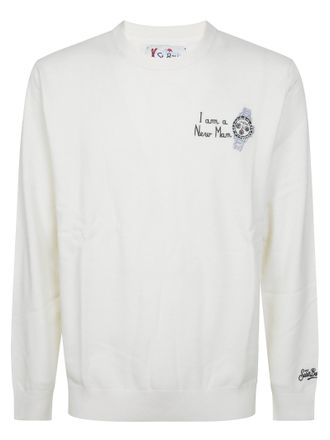 MC2 Saint Barth Watch New Man Watch Embroidered Sweater