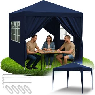 OEM Pabell&oacute;n De Jard&iacute;n, Carpa Comercial, Cenador Para Fiestas, 4 Paredes Laterales, Ventanas, Tama&ntilde;o Xxl