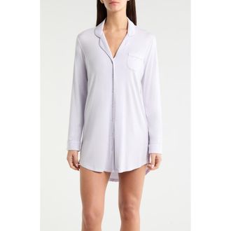 Nordstrom Moonlight Eco Nightshirt in Purple Puff at Nordstrom, Size X-Small