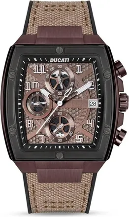 Ducati Chronograph Quartz Brown Dial Mens Watch DTWGO0001501