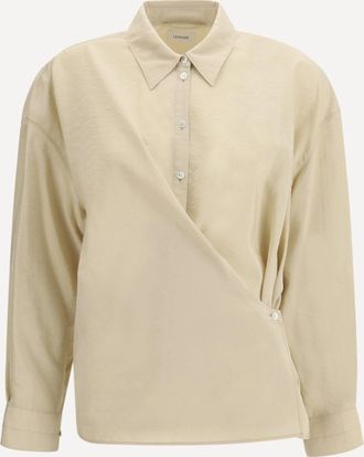Christophe Lemaire Camicia con drappeggio Woman 40