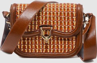 CLARIS VIROT Sac Mini Manon Cuir Tress&eacute; Fusealis