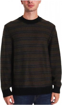 HUGO BOSS Trui met ronde hals - Heren - Ronde hals truien - Bruin - S - Wol - Truien & Vesten