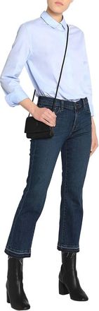 J Brand Blue Cropped Bootleg Jeans Size 29/74