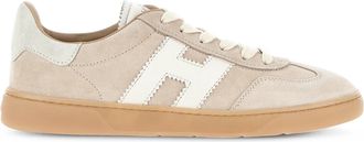 Hogan Low-Profile Calfskin Sneakers with Signature Logo